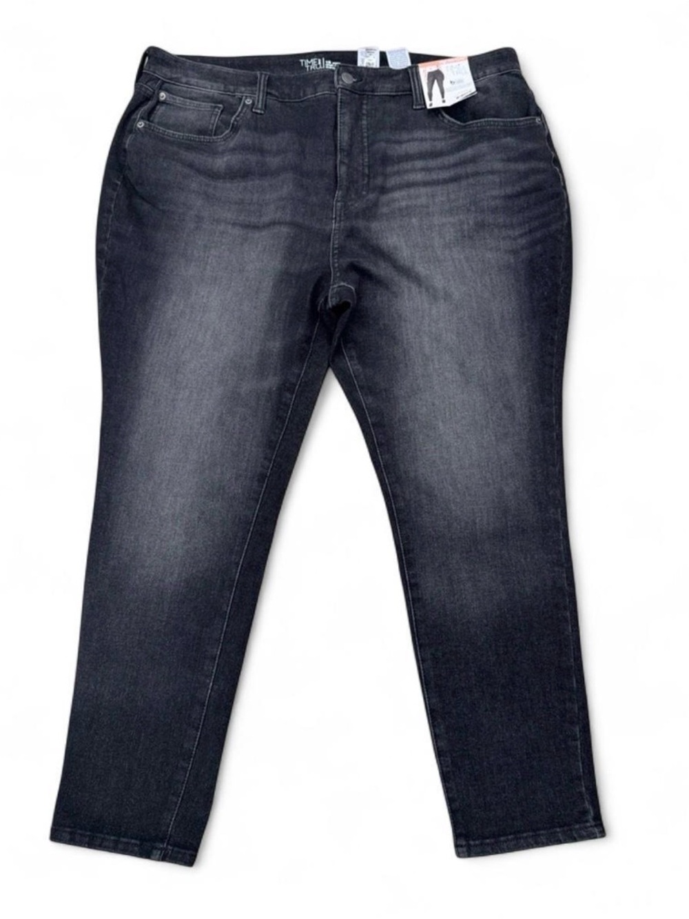 Time and Tru Women's Skinny Jeans in off black Wash